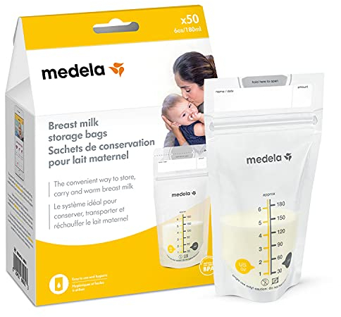 Medela Lait Maternel Sacs de rangement, de 50
