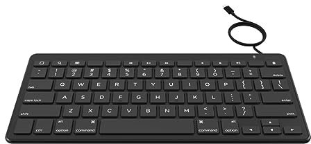 ZAGG Wired Keyboard with Lightning Connector, (Black), (English UK)