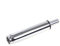 TUKA Gasdruckfeder Gaslift für Bürostuhl, Gesamtlänge 260mm - 380mm, Kolben Länge 7,9 / 200mm Ersatz Gasdruckdämpfer Zylinder für Hocker Drehstuhl, Höhenverstellbar, bis 180 KG, Chrom, TKD5202-120