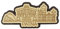 Printtoo Wohnkultur Patna India Denkmaeler Souvenir Gravierte Holz Kuehlschrankmagnet