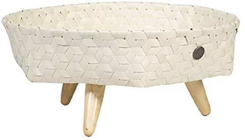 Handed By Korb Pflanzen Aufbewahrungsständer Dimensional Ecru White Holz weiß