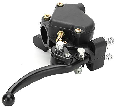 Aramox Bremshebel, 22 mm Doppelbremshebel Daumengas-Drehzahlregler Passend für Kid Quad ATV Bike