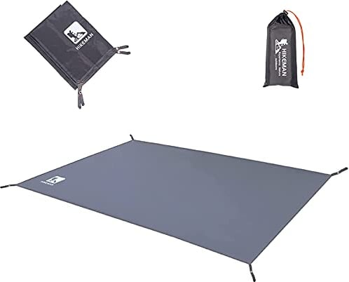 HIKEMAN Lona Multiusos Impermeable para Acampar al Aire Libre, Tienda de campaña y toldo, Varios tamaños para Camping, Senderismo, Picnic (240 x 210 cm)