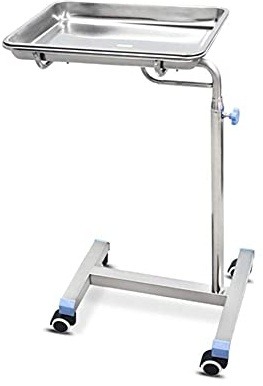 Rollwagen für medizinische Geräte Rollwagen für medizinische Geräte, verstellbarer chirurgischer Dienstwagen aus Edelstahl, für Krankenhaus / Notaufnahme / Zahnarzt / Schönheitssalon (Color : 304 Sect