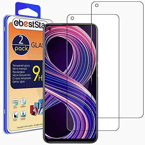 ebestStar - Verre Trempé x2 pour Realme 8 5G, Narzo 30 5G, Vitre Protection, Film Anti Casse, Anti Rayures, Sans bulles