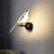 Winlams Magpie Wall Lamp Living Room TV Background Bedside Lamp for Luxury Hotel Bedroom Simple Creative Red Wall Lamp for Birds (Single-warm light) (WD187)