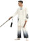 KSUA Unisex-Kung-Fu-Kampfsport-Uniform, Seide, Leinen, lange Ärmel, Tai Chi, Kleidung für Übungen, Qi Gong, Kung Fu Wung Chun, Männer, 3XL