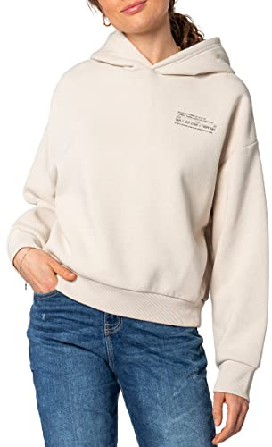 Sublevel Damen Basic Pullover Hoodie mit Mini-Print