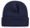 ANEWISH Unisex Warme Beanie Strickmütze,Wintermütze für Damen und Herren,Feinstrick Mütze,Doppelt Gestrickt Bunte Hüte - Navyblau