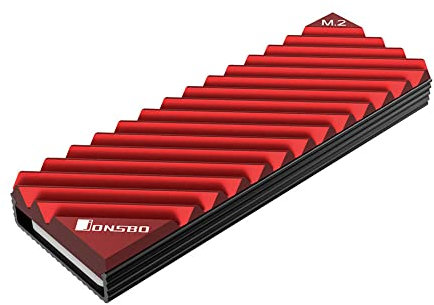 VOANZO M2 Heatsink Aluminum Heatsink Cooler SSD Heat Sinks with Silicone Thermal Pad for M.2 SSD PC