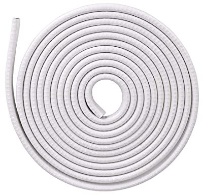 5M Paracolpi Portiere Auto Protezione, Protezione del bordo della portiera dell'auto,Portiere Auto senza colla Antigraffio Protezione per Bordi Porta Universale in Gomma Bianco a Forma di U Protezione