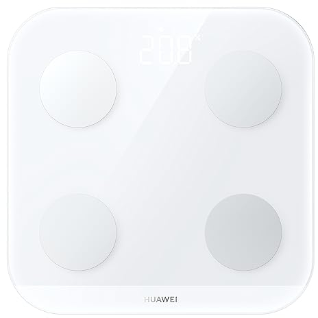 HUAWEI Bilancia 3, peso grasso corporeo, 11 indicatori di composizione corporea, Bluetooth e Wi-Fi