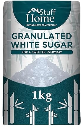 Fairtrade Granulated Pure Cane Sugar (1Kg) - Pack of 6