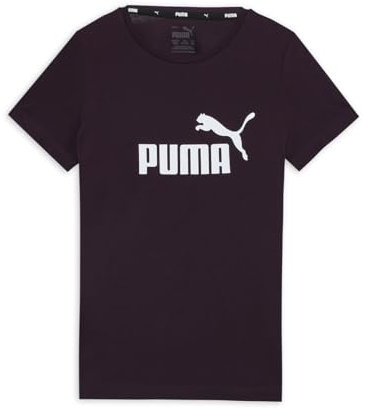 PUMA ESS Logo Tee G, Mädchen T-Shirts, Midnight Plum, 587029