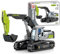 Tirff Technik Bagger Bausatz, 236 Klemmbausteine Technik Raupenbagger Bausteine, MOC Baufahrzeuge für Erwachsene und Kinder, Konstruktionsspielzeug Kompatibel mit Großen Marken