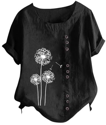 Angebote des Tages Heute Sommerblusen Damen Leicht Kurzarm Damen T-Shirt Lila Flieder Lavendel Sommer Oberteile Fuer Mollige Frauen Außergewöhnliche Tshirts Damen Meine Bestellungen Anzeigen