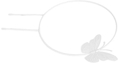 CIYODO Metallpflanzenklettergerüst Weiß Robust Stabil Eisen Rankhilfe Gartenpflanzen Unterstützung Für Kletterpflanzen Reben Pflanzenspalier Rankenhilfe Indoor Outdoor