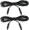 ECSiNG 2pcs A 5 Pin 2M Cavo Prolunga Telecamera Auto Maschio-femmina Adattatore Per Telecamera Montata Su Auto Sistema Monitoraggio Segnale Video Della Telecamera Retromarcia Veicolo
