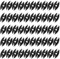 50Pair Woodworking Perforated Invisible Connector P14 Plywood Fastener Biscuit Joiner Tenons Tool for Slotting Machine