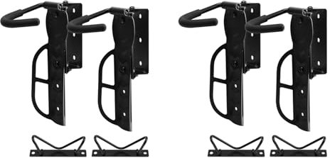 Rfeeuubft 4 PACK Swivel Bike Rack Garage Wall Mount Bike Hangers for Garage Bike Rack Bicycle Storage Vertical Bike Rack