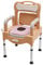 Chaise percée pour personnes âgées - Chaise percée pliable - Chaise WC réglable en hauteur - Chaise de toilette mobile - Pour personnes âgées, handicapées, personnes âgées et maternité (kaki)