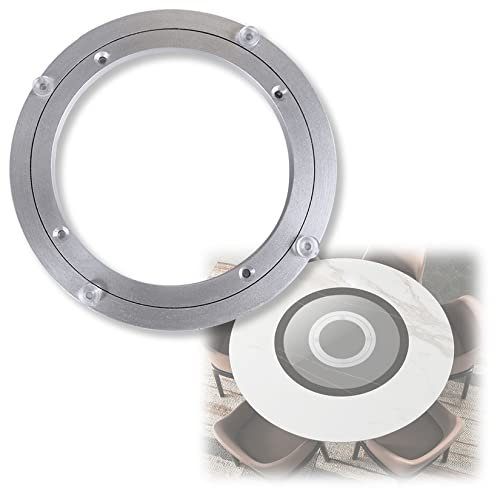 Lazy Susan Plateau Tournant De Table (Ø12-100 Cm) Alliage D'aluminium Roulement A Bille, Charges Lourdes Rotatif À 360° Base De Plateau Tournant, Roulement Pivotant Rond