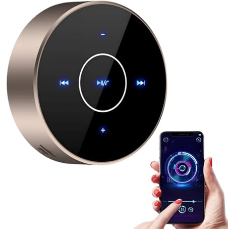 Ouitble Bluetooth 5.0 Speaker Portable Stereo Speaker Bass with Touch Screen, Subwoofer with CVC Broadband Noise Reduction A6, Supports Memory Card Playback