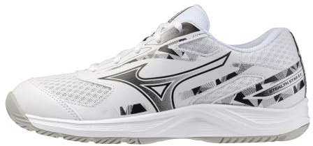 Mizuno Stealth Star 3 Jr.(C) White/Black/Fiery RED - 36