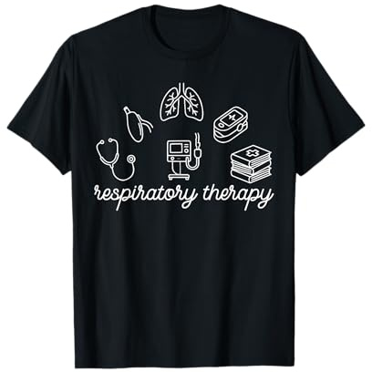 Terapia respiratoria RT terapeuta Divertente RT Care Week Maglietta