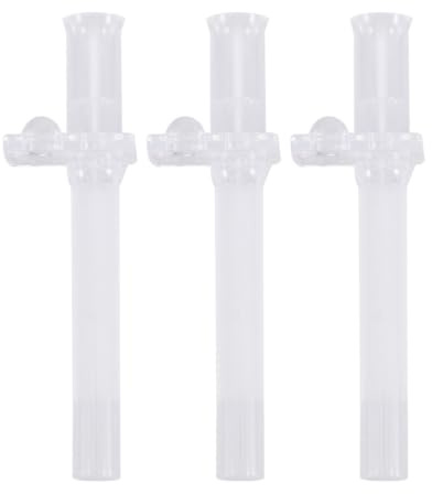 6Pcs Silicone Replacement Bite Valve Mouthpieces for Water Bottles | Reusable Smooth White Nozzles, Burr-Free Lips-Friendly Fit, Travel Cups and Hydration Bladders