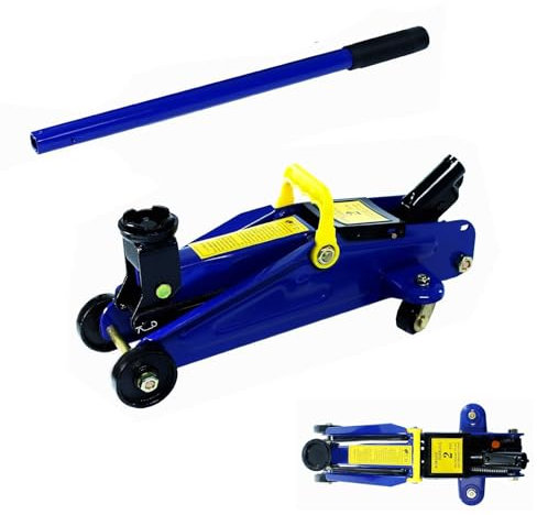 Bowose 2 Ton Hydraulic Floor Jack Heavy Duty Steel Low-Profile Car Vehicle Garage Workshop DIY Tools 135-320mm