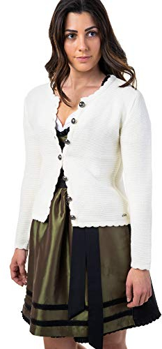 JACKE - TRACHTENJACKE DAMEN IN WEISS (ORIGINAL TRACHTL) 34