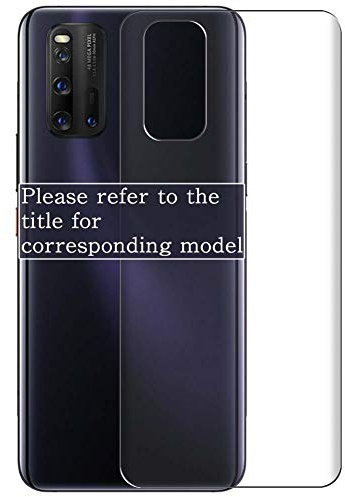 Vaxson 2 Stück Rückseite Schutzfolie, kompatibel mit iPhone XS MAX 6.5inch, Backcover Skin TPU Folie [nicht gehärtetem Glas/nicht Front Displayschutzfolie]