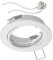 ledscom.de Decken-Einbaurahmen FERE Einbaurahmen weiß matt schwenkbar (LED/Halogen/MR16/50mm) inkl. GU5.3 Fassung