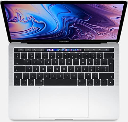 Mid 2017 Apple MacBook Pro with 3.1GHz Intel Core i5 (13 inch, 8GB RAM, 512GB SSD) (QWERTY UK) Silver (Renewed)