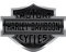 HARLEY-DAVIDSON Motorrad Sticker Aufkleber Abziehbild Aluminium Ton-In-Ton Logo Biegbar 11,4cm für Auto, Laptop und mehr
