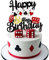 1 Stück Casino Tortendeko Geburtstag Glitter Casino Happy Birthday Cake Topper Poker Spiel Chips Spieler Kuchendekoration Las Vegas Casino Nacht Thema Party Casino Nacht Geburtstag Kuchendeko Zubehör