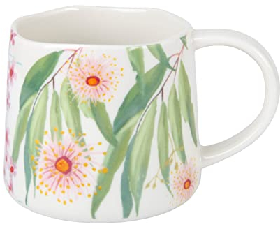 Maxwell & Williams DI0373 Native Blooms Becher aus Porzellan, Mehrfarbig, 350 ml