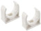TOP-VIGOR 20 Stück PVC Wasserrohr 25 mm Klemmen Clips, passend für 25 mm OD TV-Tabletts Schlauchaufhänger Unterstützung Pex Rohrschlauch Schlauchschellen Universal Einzelrohrschelle
