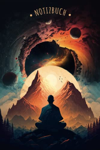 Meditation, Achtsamkeit, Gedanken Notizbuch: Spirituelles Meditations Dankbarkeit notizbuch, Yoga, Zen, Natur, Spiritualität Liniertes Tagebuch, Format A5 (6x9), 120 linierte Seiten.