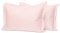 Pizuna 400 Fadenzahl Baumwolle Oxford Kissenbezug 50 X 75 Helles Rosa, 2-teilig 100% langstapelige Baumwolle weiche Mako-Satin weben luxuriös Kissenbezug mit 5cm Rahmen und 20cm Klappe
