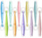 XOPOZON 10 Stück Baby Löffel Set, Mehrfarbig- Babylöffel Silikon Weich Baby Fütterlöffel Kinder Löffel, BPA Frei Baby Besteckset, Säugling Beikost Esslöffel für Baby Kleinkind Säugling