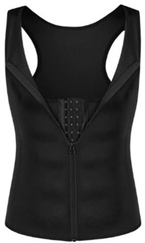 OLIns Men Slimming Body Shaper Gynecomastia Waist Trainer Sauna Vest Gym Hot Sweat Tank Top Workout Shirt Shapewear