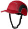 Safety Bump Cap Hat Baseball Cap Style Safety Hat Breathable Lightweight Hard Hats for Men Women(Red,Long Brim)
