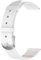 18mm Armbänder Kompatibel mit Withings ScanWatch Light 37mm Armband Leder, Ersatzarmband Lederarmband Strap Handgelenk Band Zubehör für ScanWatch Light 37mm Uhrenarmband(Weiß)