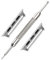 Watch Strap Connector Adapter Kit | Compatible with Apple iWatch Series 1-9 SE Ultra | Watch Band Attachment Clasp | Link Clip Fitting | Spring Bars & Tool Included (Silver, 42mm / 44mm / 45mm / 49mm)