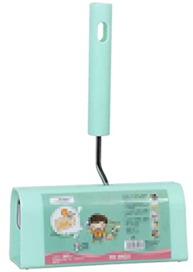 KaAfaL Rodillo Quitapelusas Extra Pegajoso de 16cm for Pelo de Mascotas, 1 Mango con 5 Recambios, 300 Hojas, Rodillo Quitapelusas Portátil for Muebles de Sofá Alfombra Rodillo quitapelusas Herramienta