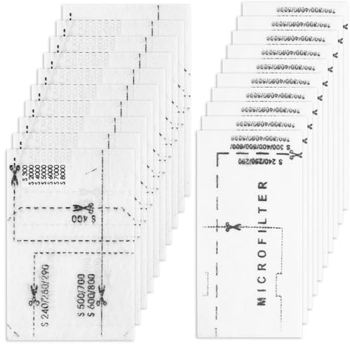 20 STK Staubsauger Filter für Miele Complete C1/C2/C3, inkl 10 Motorschutzfilter & 10 STK Abluftfilter Filter für Miele S200-S899 S2000-S8999 Complete C1/2/3 Classic C1, für Miele Staubsauger Filter