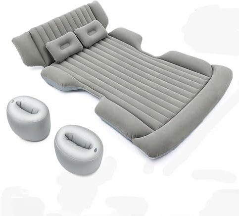 MYYULONG Auto Matratze für Kia GT Sportage GTLine Rio, Aufblasbare Matratze für Rücksitz/Kofferraum Auto Bett für Reisen Camping Outdoor-Aktivität,Gre-y-184×122×15cm