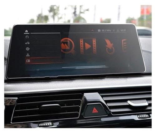 Protecteur D'écran pour BMW SÉRIE 5 G30 520 525 530 545 2018 2019 2020 2021 Voiture Infodivertissement Navigation Radio GPS Protecteur D'écran en Verre Trempé Films Protection